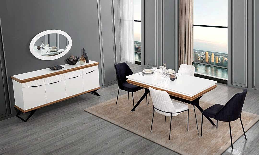 Aspendos Yemek Odası Takımı